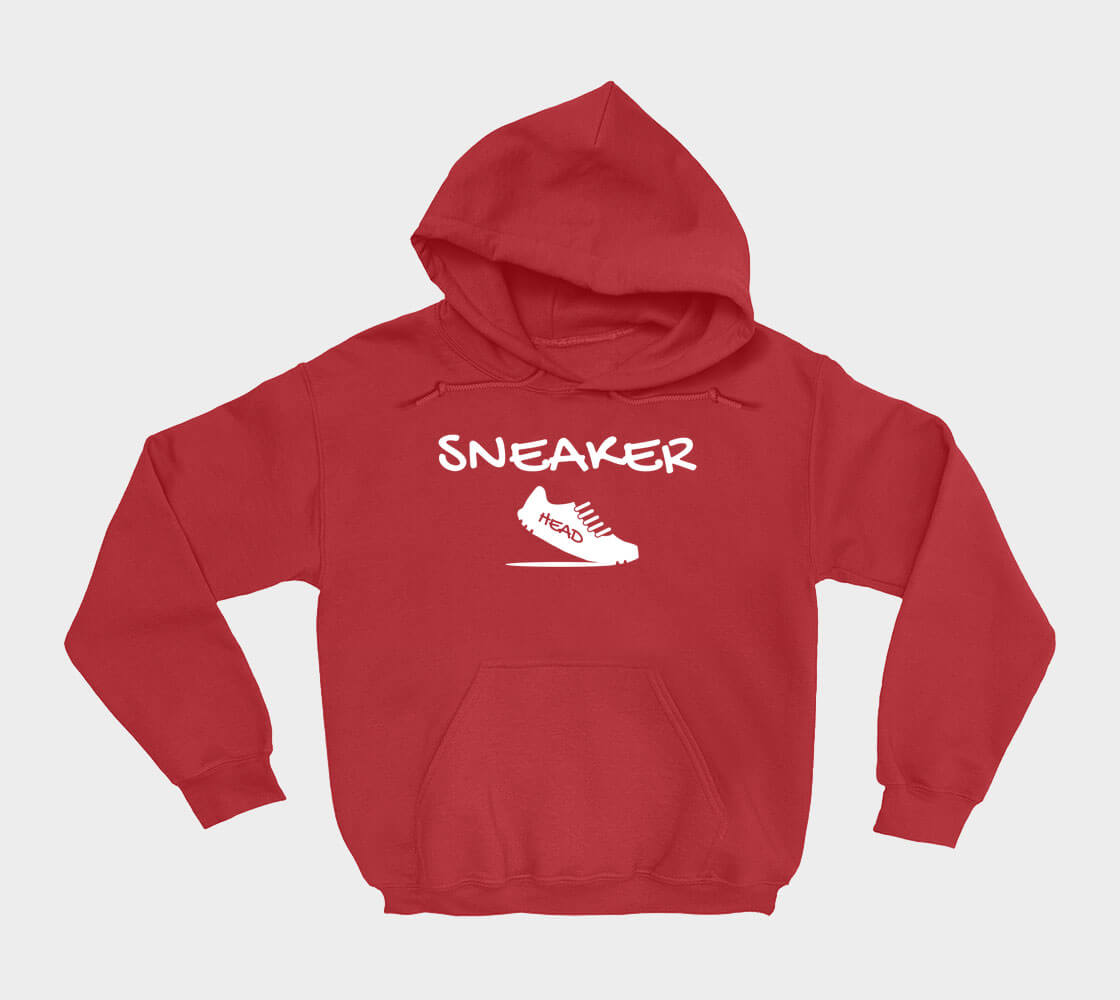 Sneakerhead v2 - Red hoodie