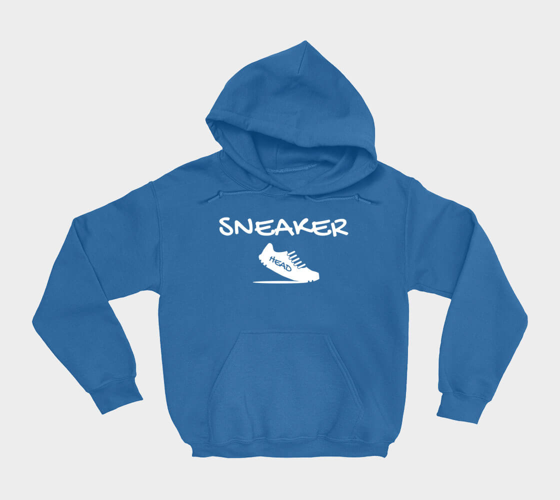 Sneakerhead v2 - Royal Blue hoodie